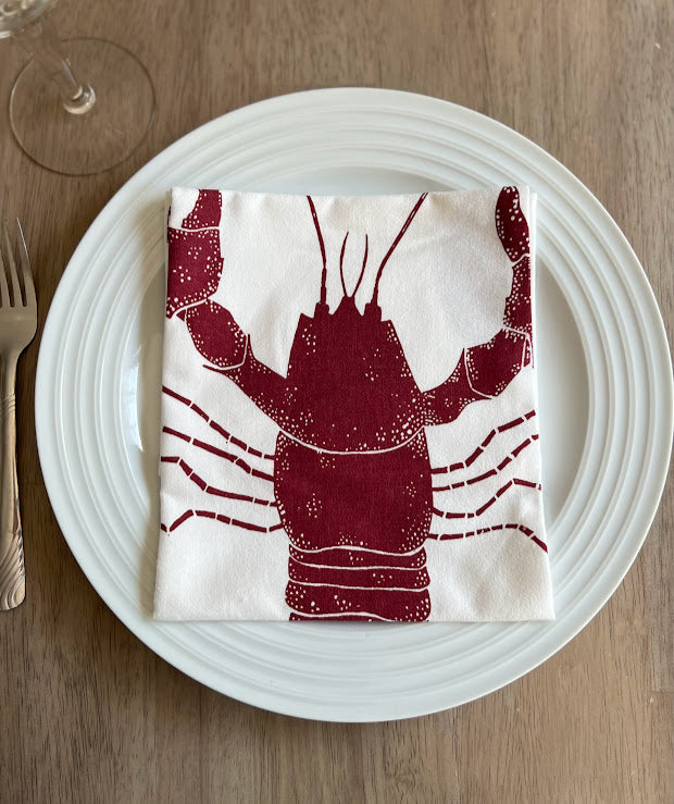 Lobster napkin set