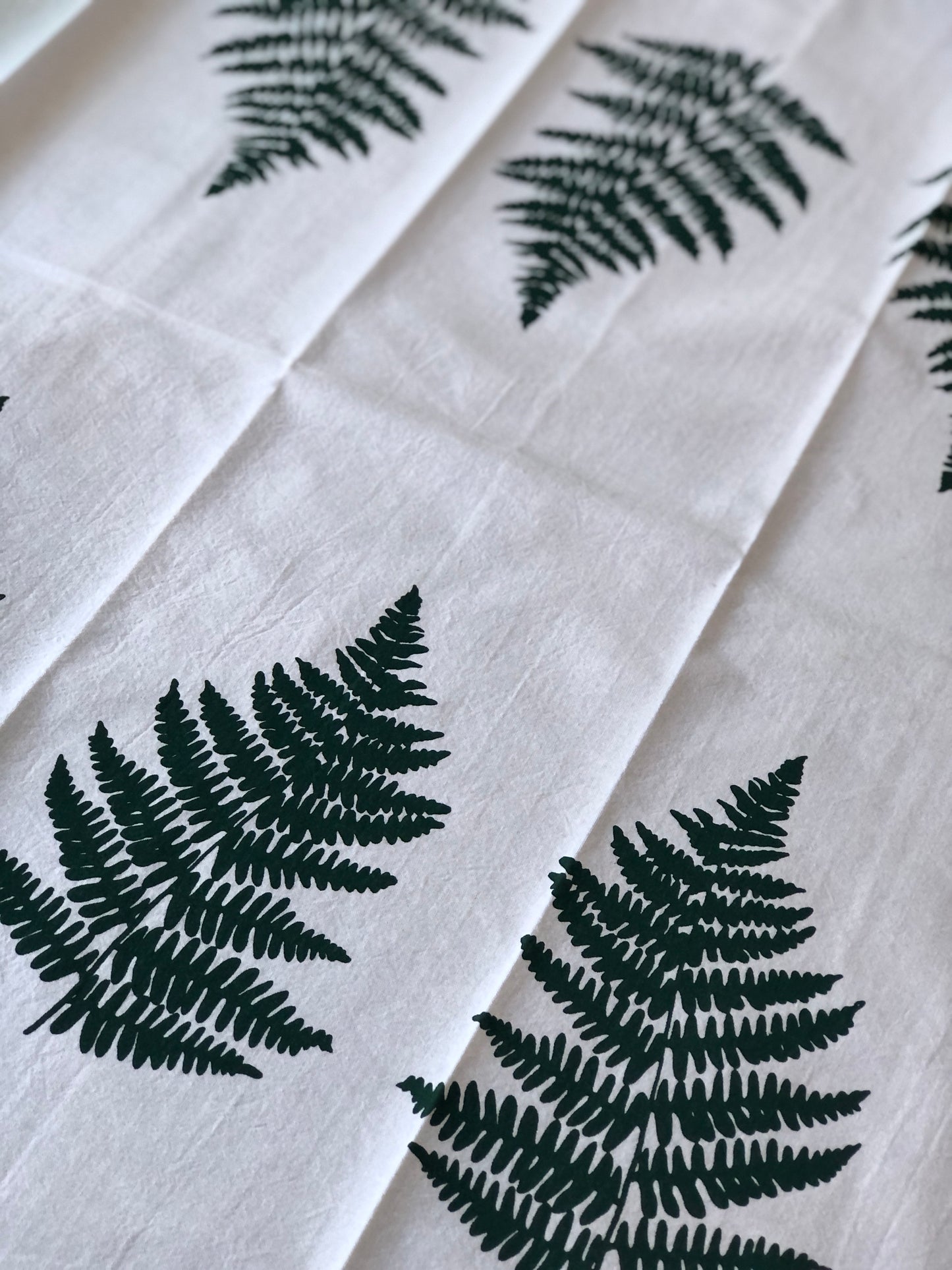 Ferns flour sack tea towel