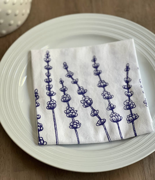 Lavender napkin set