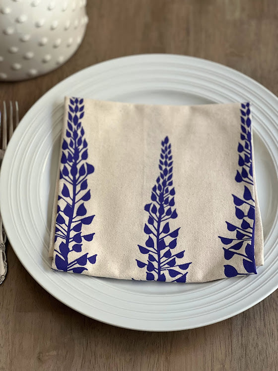 Lupine dinner napkin set