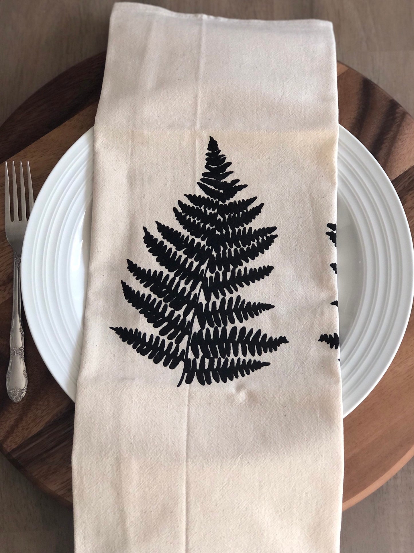 Ferns cotton napkin set